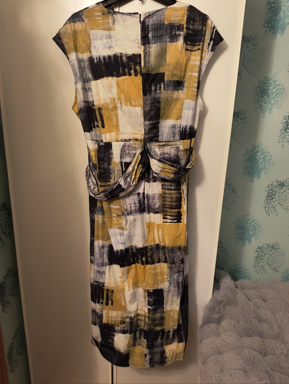 Marina Rinaldy Sleeveless Summer Dress Sz 14 - Picture 5 of 7